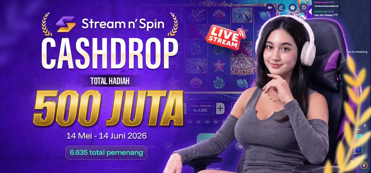 STREAM N’ SPIN CASHDROP